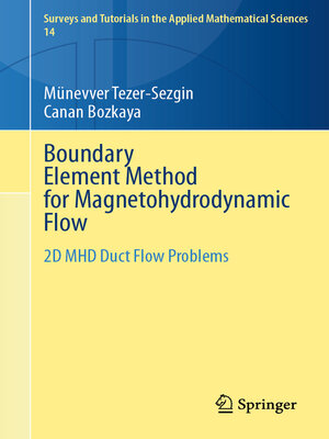 cover image of Boundary Element Method for Magnetohydrodynamic Flow